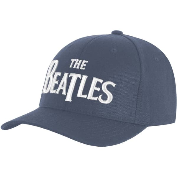 The Beatles Unisex Adult Drop T Logo Baseball Cap
