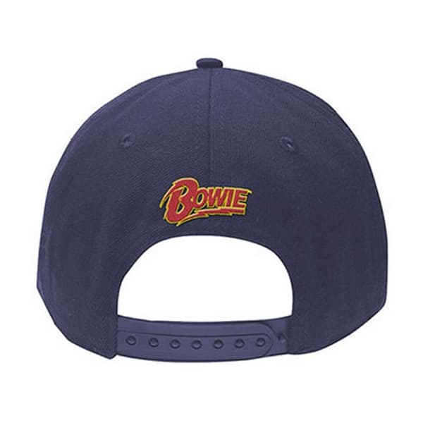 David Bowie Unisex Vuxen Flash Logo Basebollkeps