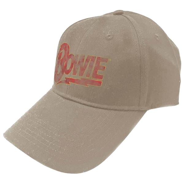 David Bowie Unisex Vuxen Flash Logo Basebollkeps