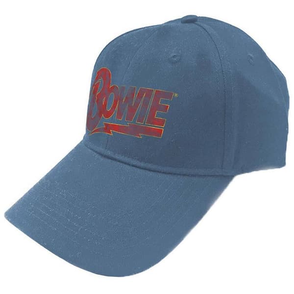 David Bowie Unisex Vuxen Flash Logo Basebollkeps