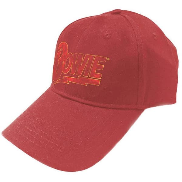 David Bowie Unisex Vuxen Flash Logo Basebollkeps