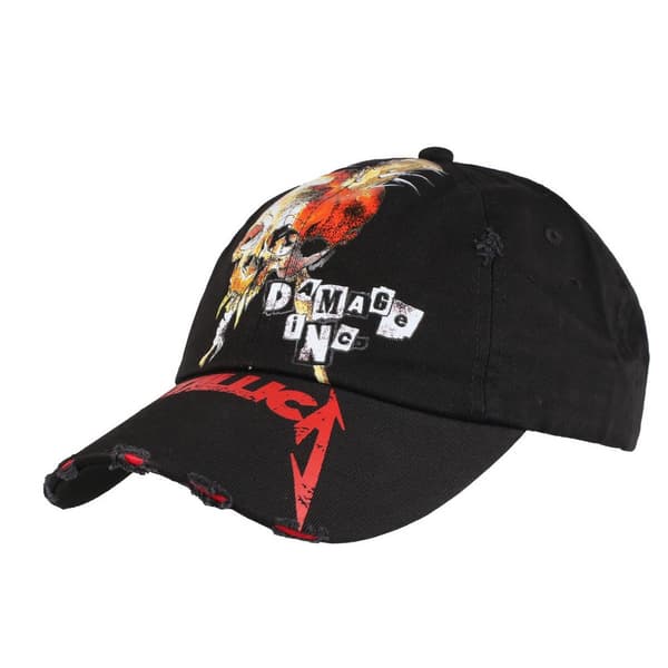 Metallica Damage Inc Distressed Cap