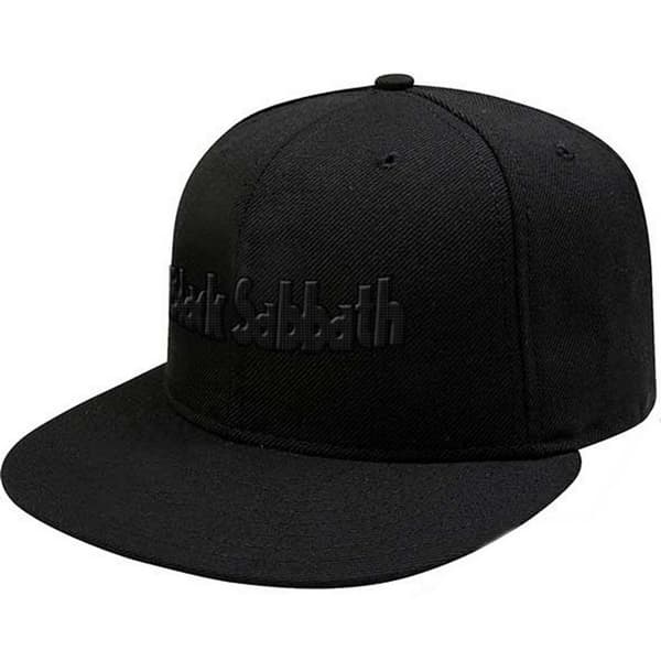 Black Sabbath Unisex Adult Demon Logo Snapback Cap Black One Size