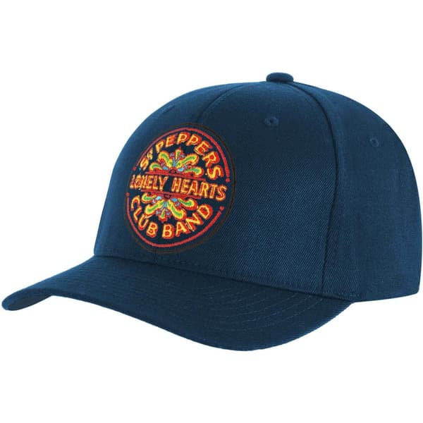 The Beatles Unisex voksen Sgt Pepper baseballkasket til voksne Mid Blue One Size