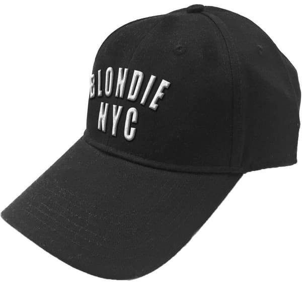 Blondie Unisex Vuxen NYC Logo Basebollkeps Black/White One Size