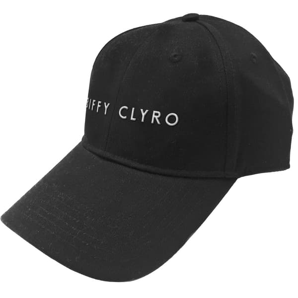 Biffy Clyro Unisex vuxen logotyp baseballkeps Black/White One Size