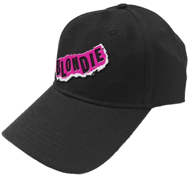 Blondie Unisex Vuxen Punk Logo Basebollkeps Black/Pink One Size