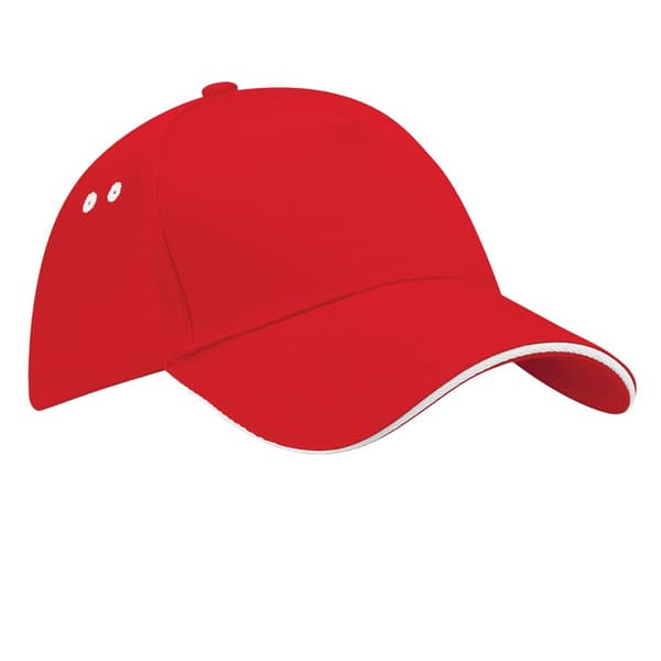 Beechfield Unisex Adult Ultimate Sandwich Peak Cap