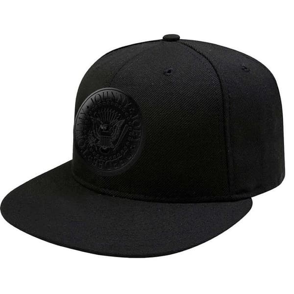 Ramones Unisex vuxen Presidential Seal Snapback keps Black One Size