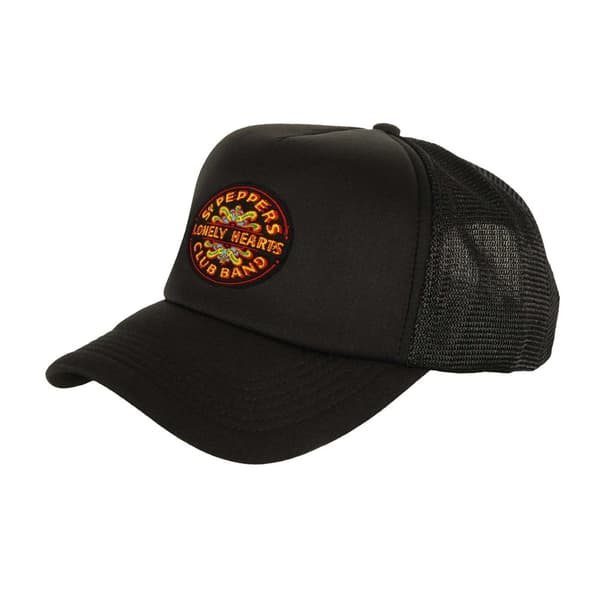 The Beatles Unisex Adult Sgt Pepper Trucker Cap Black One Size