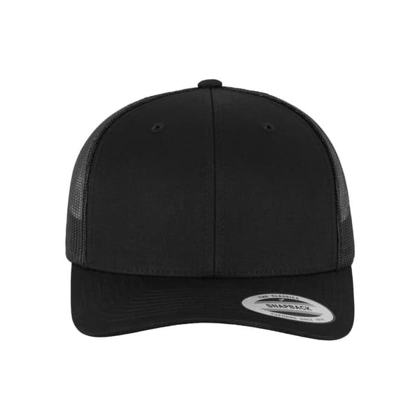 Flexfit Unisex Adult Retro Trucker Cap Black One Size