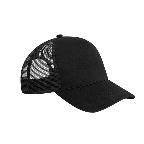 Beechfield Unisex Vuxen Mikrostickad Snapback Truckerkeps