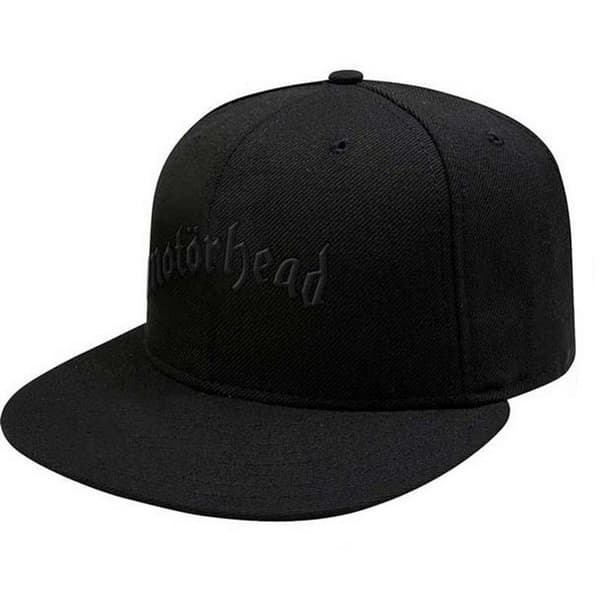 Motorhead Unisex Adult Logo & Warpig Snapback Cap Black One Size