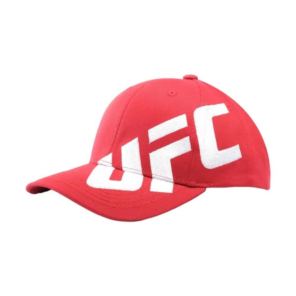 Tokyo Time Unisex Vuxen UFC Logo Basebollkeps Red/White One Size