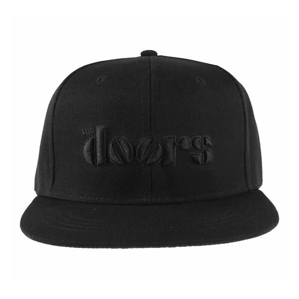 The Doors Unisex Adult Logo Snapback Cap