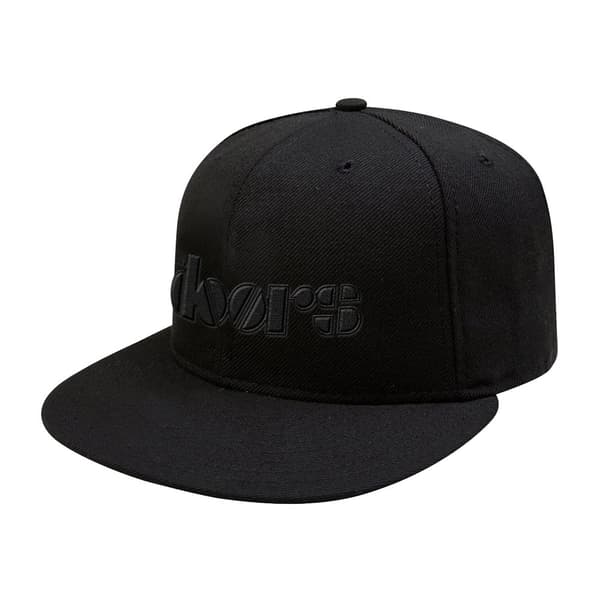 The Doors Unisex Adult Logo Snapback Cap