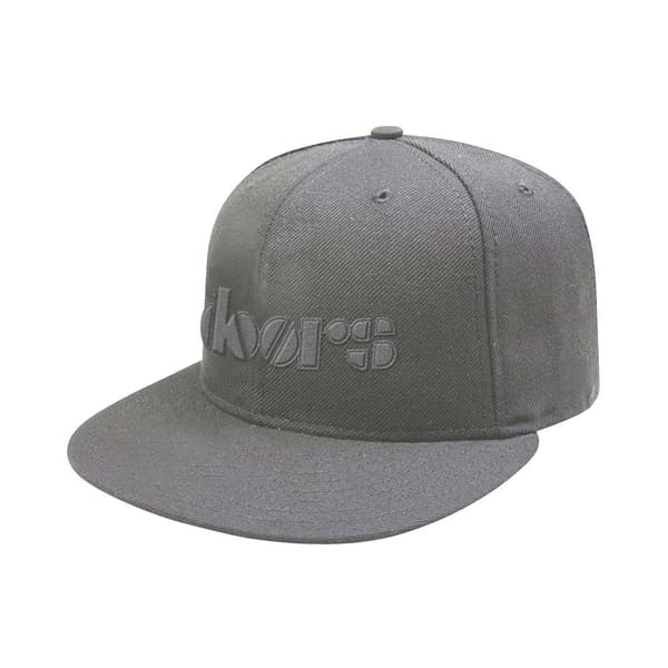 The Doors Unisex Vuxen Snapback-keps med logotyp Silver Grey One Size