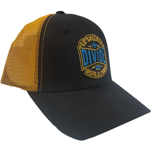 Ed Sheeran Unisex Adult 2019 Divide World Tour Mesh Back Baseball Cap