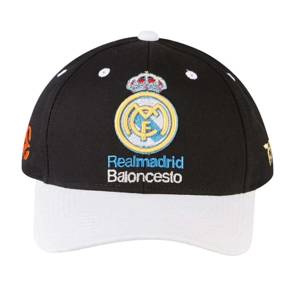 Tokyo Time Unisex Adult Real Madrid CF Baseball Cap Black/White One Size