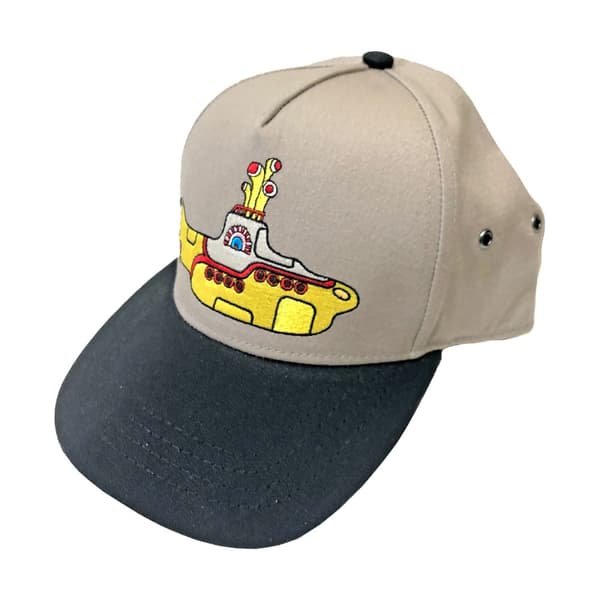 The Beatles Unisex vuxen Yellow Submarine Snapback-keps Black/Sand One Size