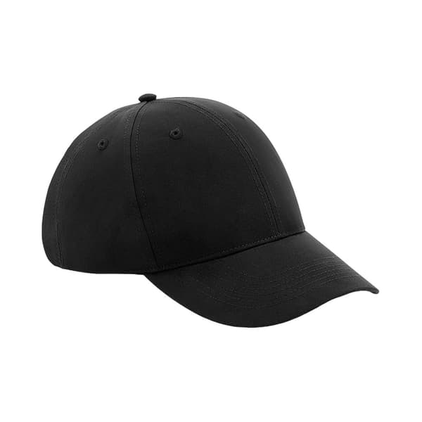 Beechfield Unisex Adult Pro-Style återvunnen basebollkeps Black One Size