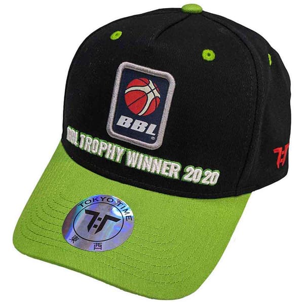 Tokyo Time Unisex Vuxen BBL Vinnare 2020 Snapback keps Black/Green One Size