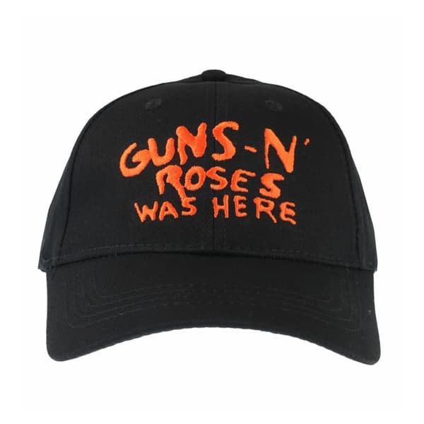 Guns N Roses Unisex Adult Was Here Basebollkeps Black/Orange One Size