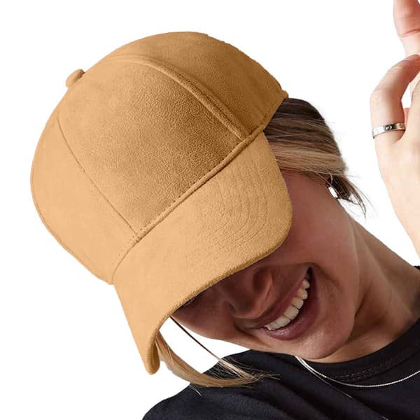Beechfield Unisex Adult Faux Suede 6 Panel Cap