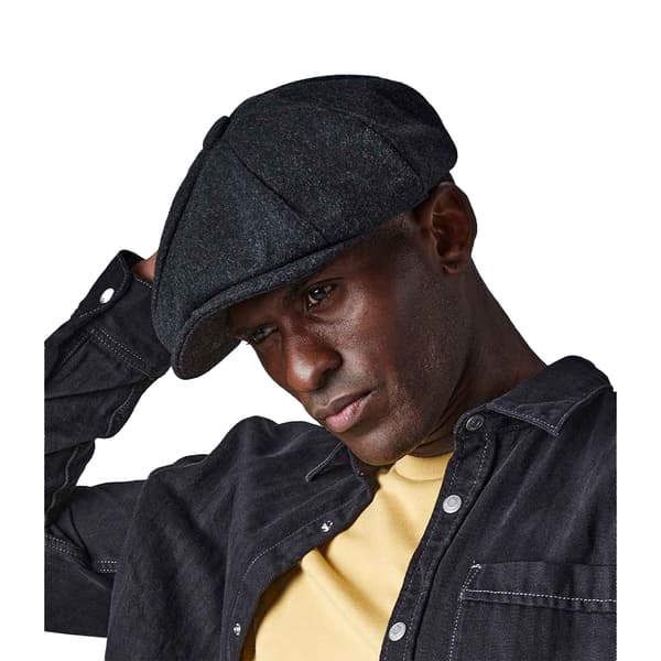 Beechfield Unisex Vuxen Baker Boy Melton Ullkeps
