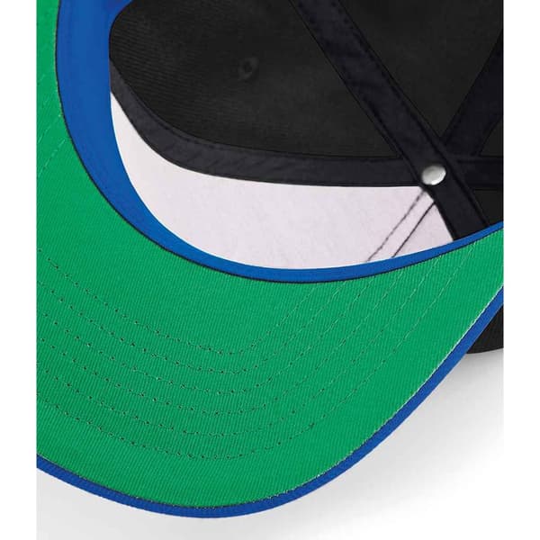Beechfield Original Snapback-keps med platt skärm