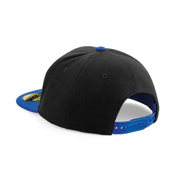 Beechfield Original Snapback-keps med platt skärm