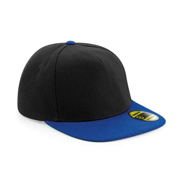 Beechfield Original Snapback-keps med platt skärm