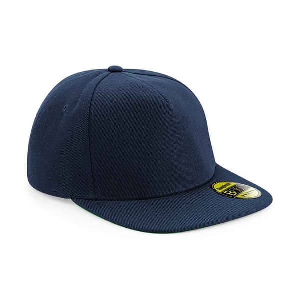 Beechfield Original Snapback-keps med platt skärm