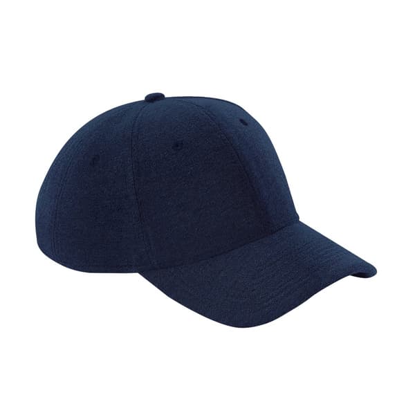 Beechfield Unisex Adult Athleisure Jersey Baseball Cap French Navy One Size