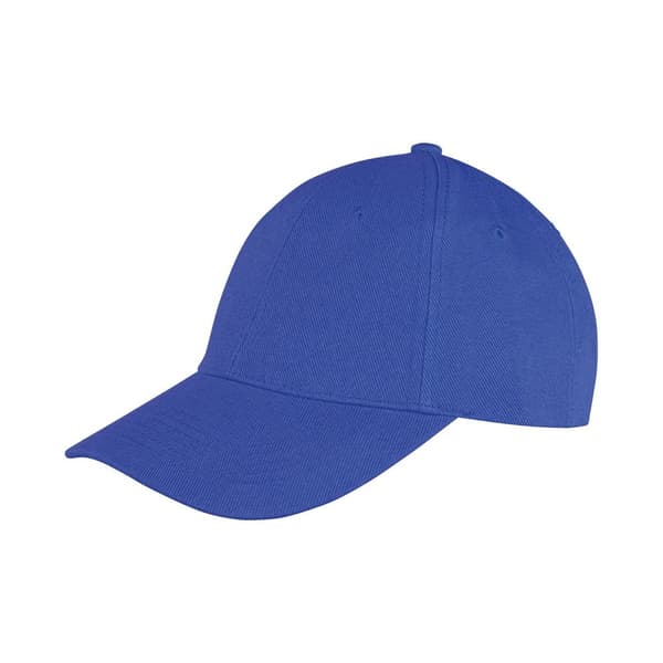 Result Headwear Unisex Adult Memphis Brushed Cotton Cap Royal Blue One Size