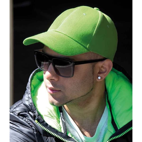 Result Headwear Unisex Vuxen Memphis Keps i borstad bomull