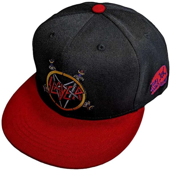 Slayer Unisex Vuxen Hell Awaits Snapback Basebollkeps Red/Black One Size