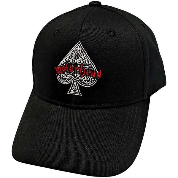 Motorhead Unisex Adult Ace Of Spades Baseball Cap Black/White/Red One Size