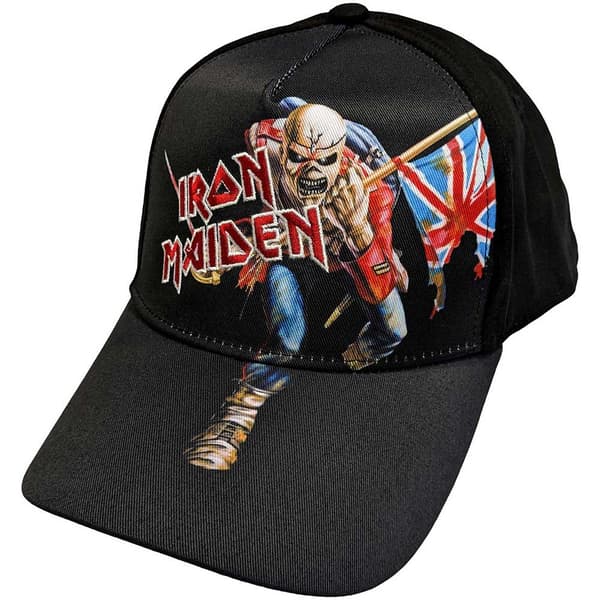 Iron Maiden Unisex Vuxen The Trooper Basebollkeps Black One Size