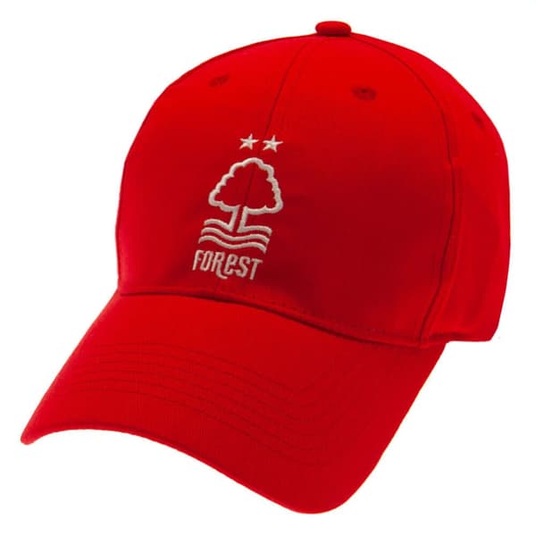 Nottingham Forest FC Crest Baseball Cap Red/White One Size