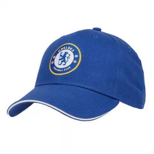 Chelsea FC Crest Sandwich Peak basebollkeps Royal Blue One Size