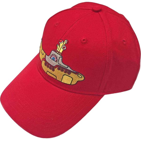 The Beatles Unisex Adult Yellow Submarine Baseball Cap Red One Size
