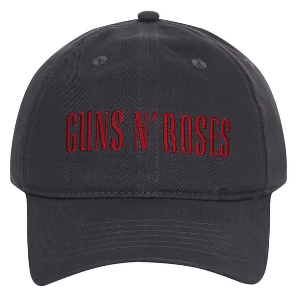 Amplified Broderad keps med Guns N Roses Charcoal One Size