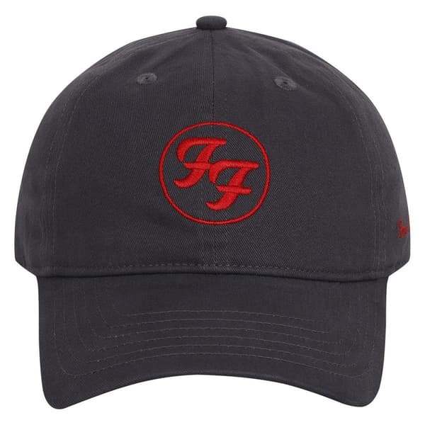Amplified Foo Fighters keps med broderi Charcoal One Size