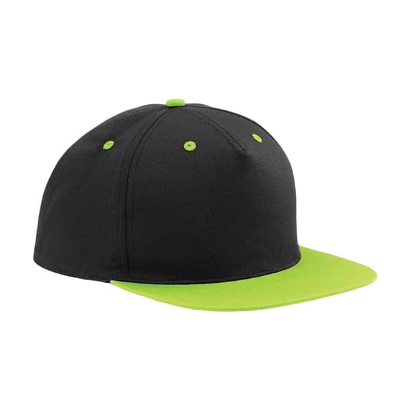 Beechfield Contrast 5 Panel Snapback Cap