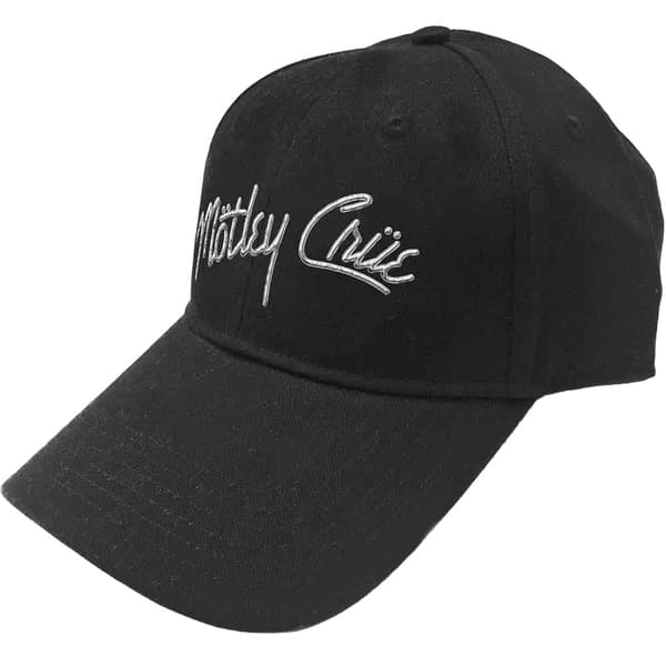 Motley Crue Unisex Adult Logo Baseball Cap Black One Size