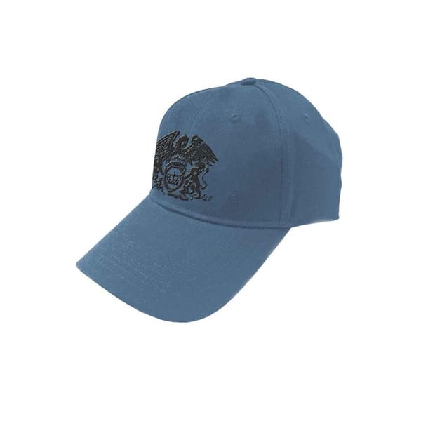 Queen Unisex Adult Classic Crest Baseball Cap Denim Blue One Size