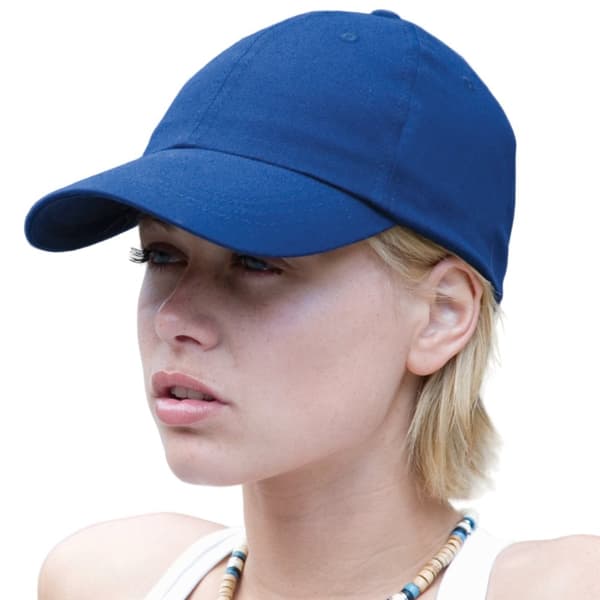 Result Headwear Unisex Adult Low Profile Cap Royal Blue One Size