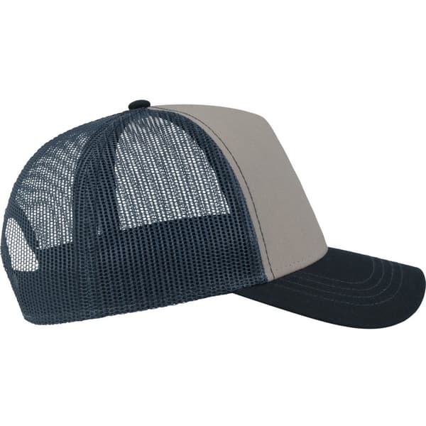 Atlantis Unisex Adult Rapper 5 Panel Canvas Recycled Trucker Cap