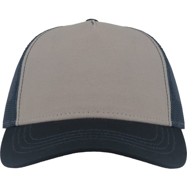Atlantis Unisex Adult Rapper 5 Panel Canvas Recycled Trucker Cap